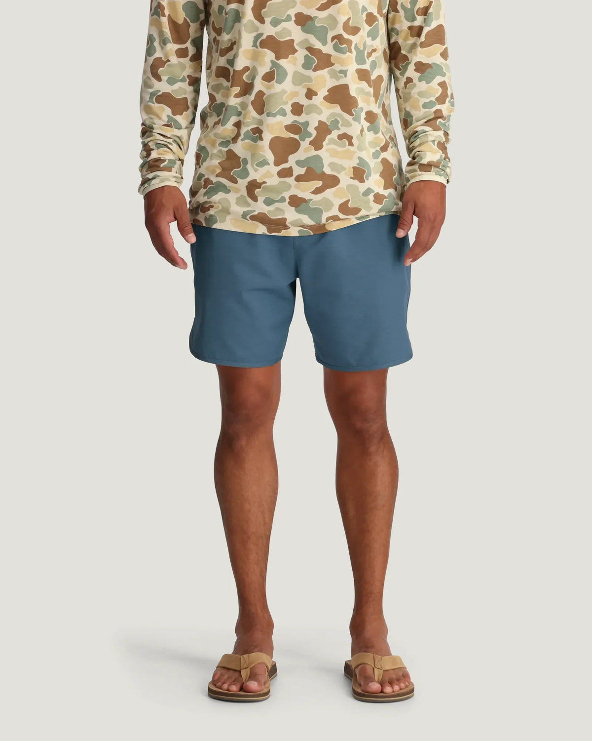 Men's Reverb Short Lined – 7" - Pacific Blue