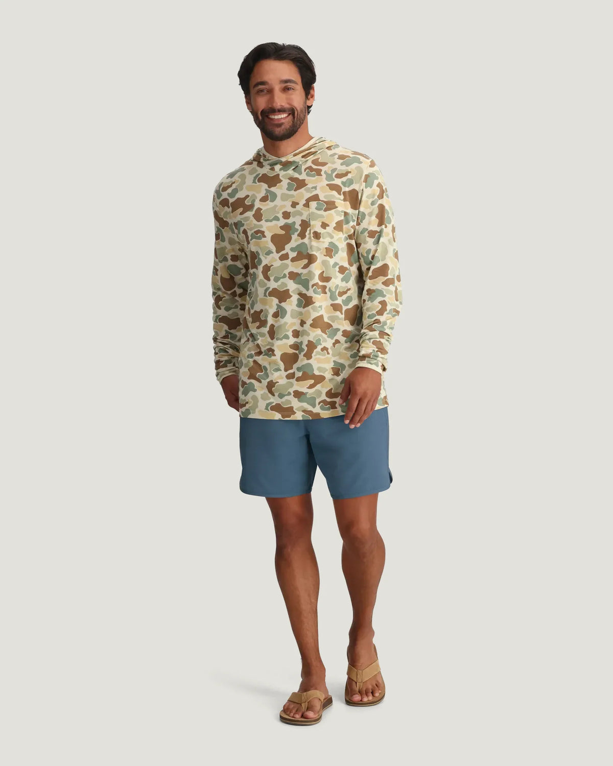 Men's Reverb Short Lined – 7" - Pacific Blue