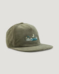 Moonrise Cord Strapback Hat - Fatigue