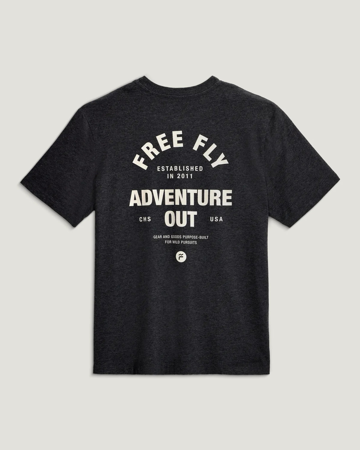 Gear & Goods Pocket Tee - Heather Black