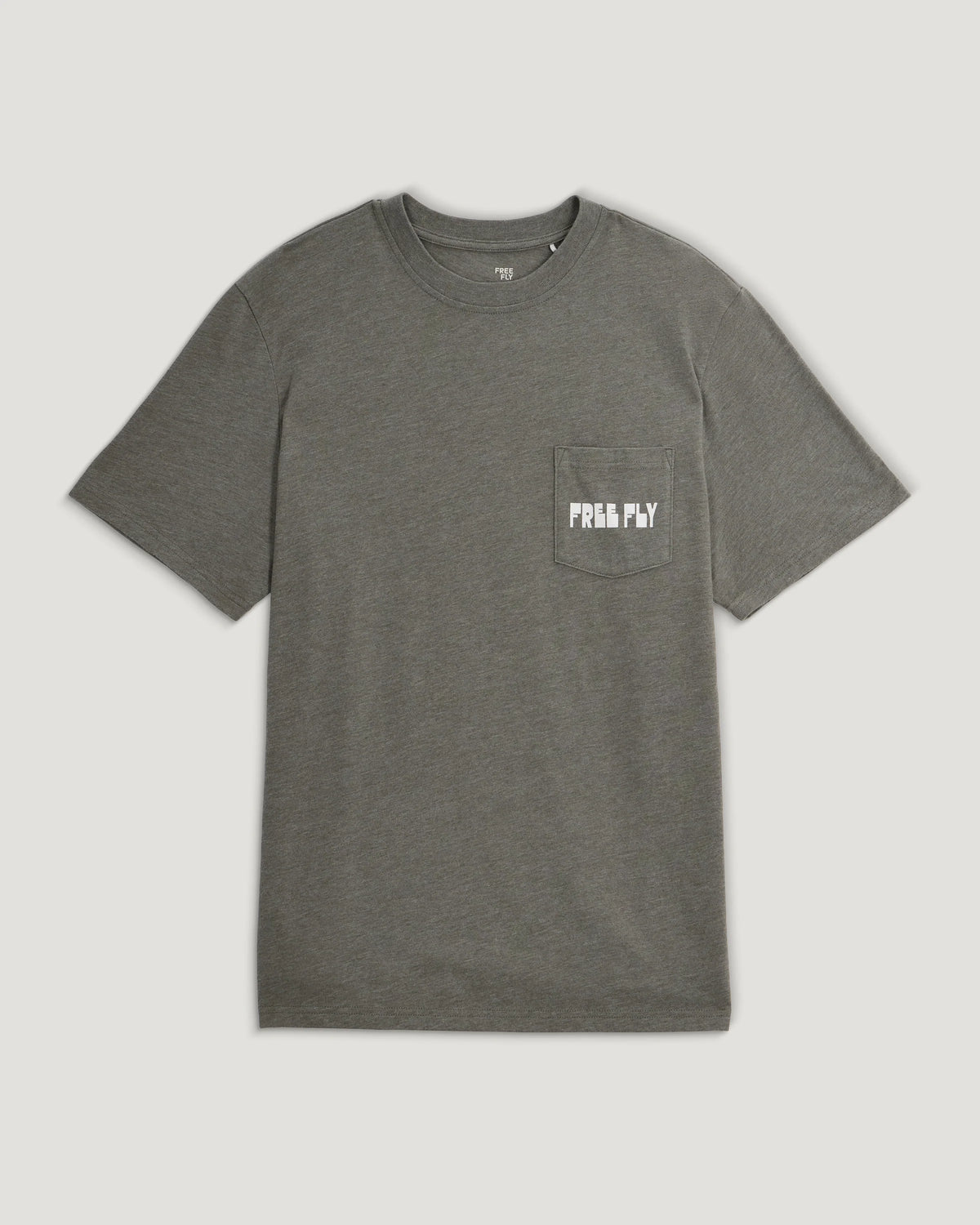 Wild Pursuits Pocket Tee - Heather Fatigue