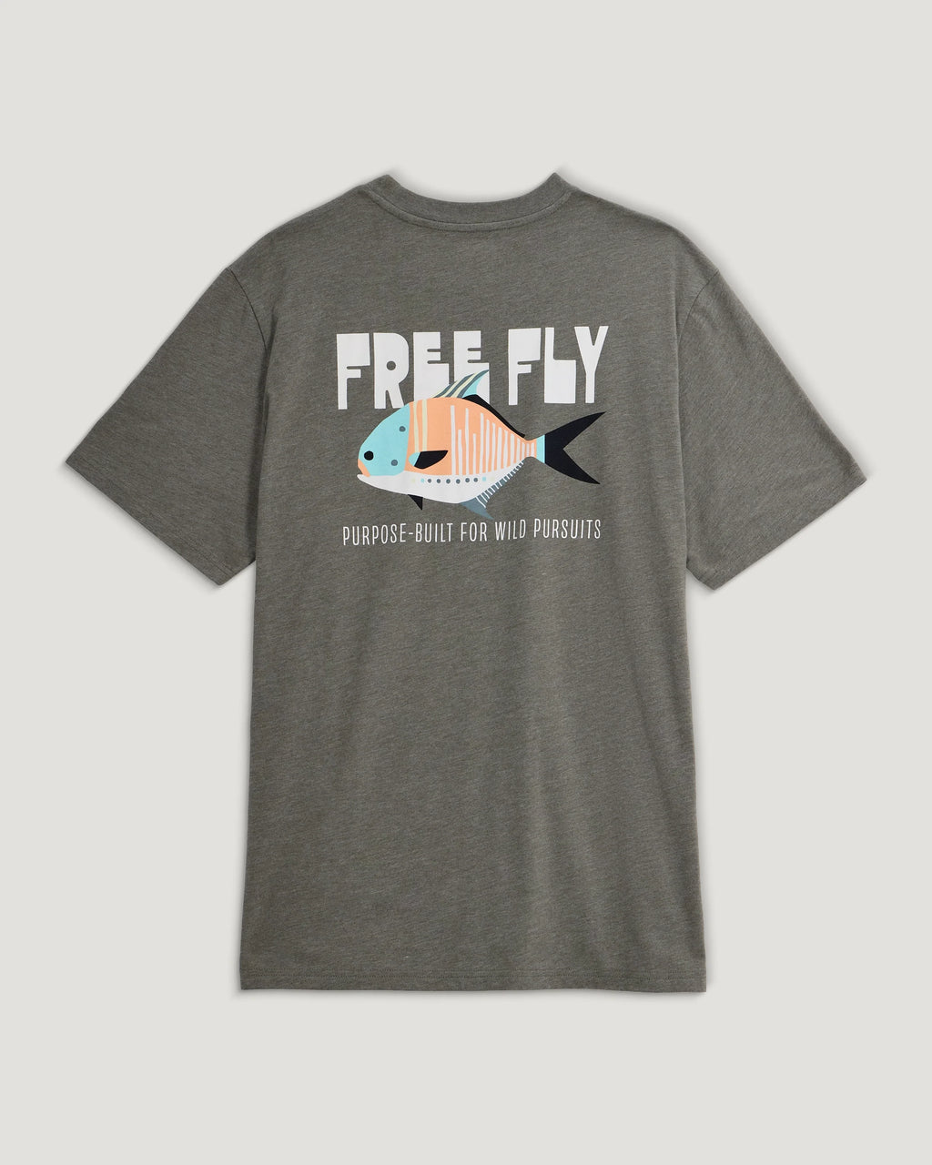 Wild Pursuits Pocket Tee - Heather Fatigue