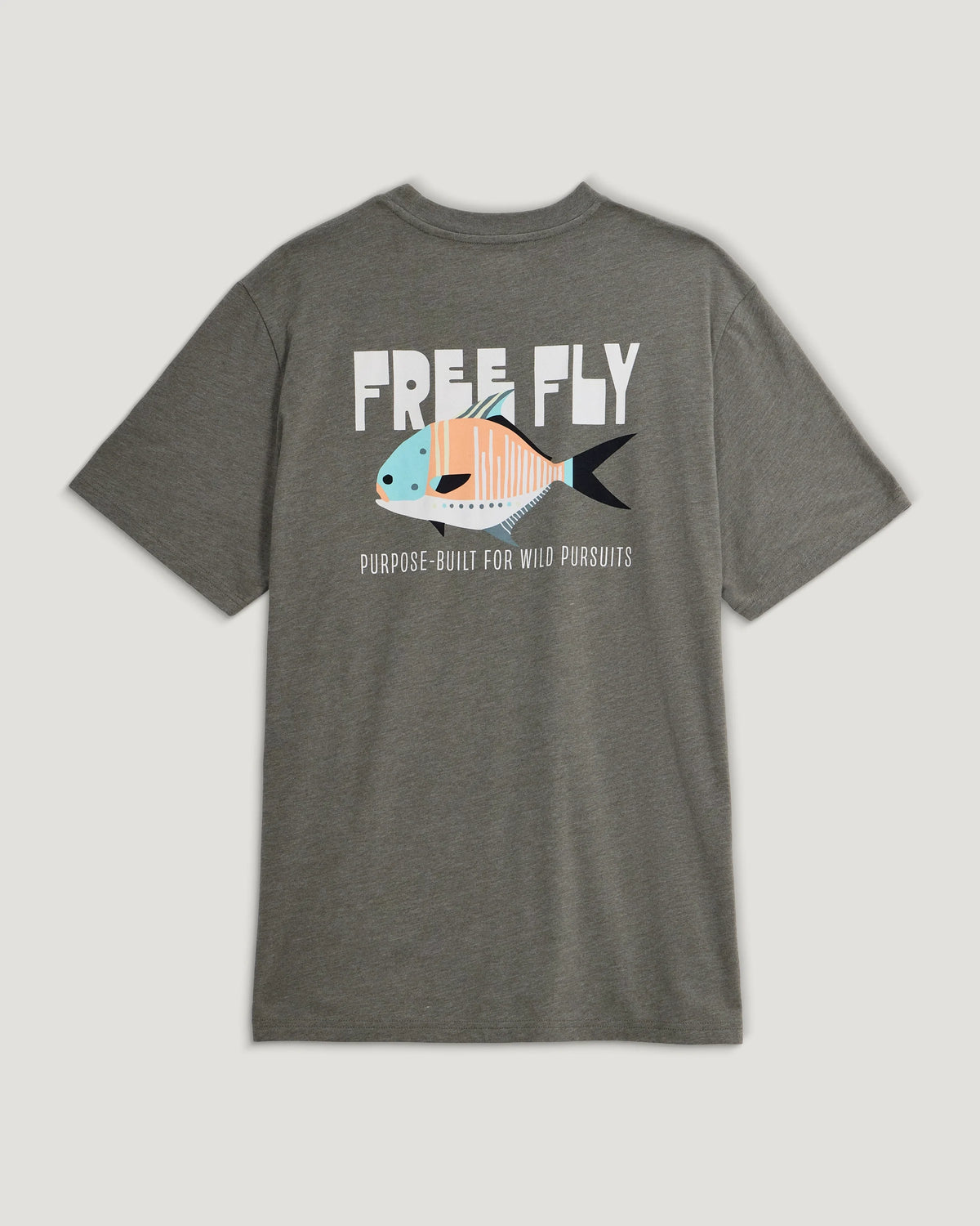 Wild Pursuits Pocket Tee - Heather Fatigue