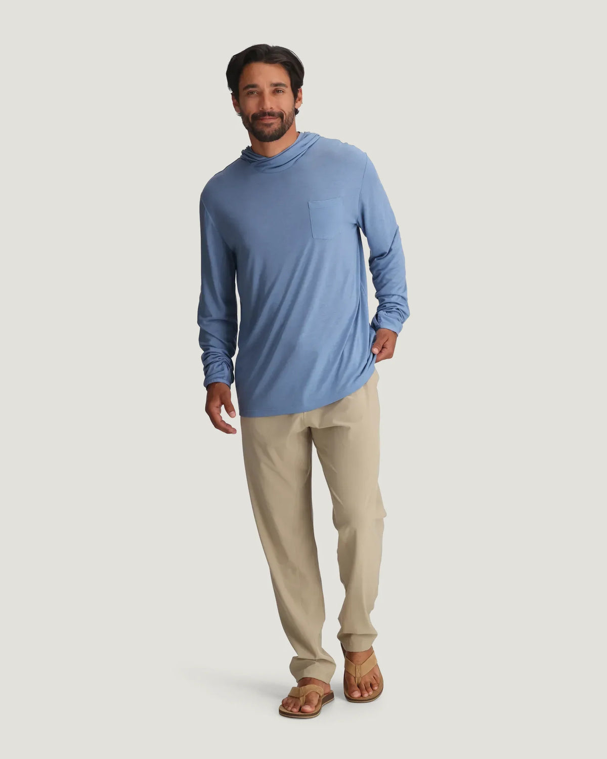 Men's Bamboo Lightweight Hoodie - Last Light