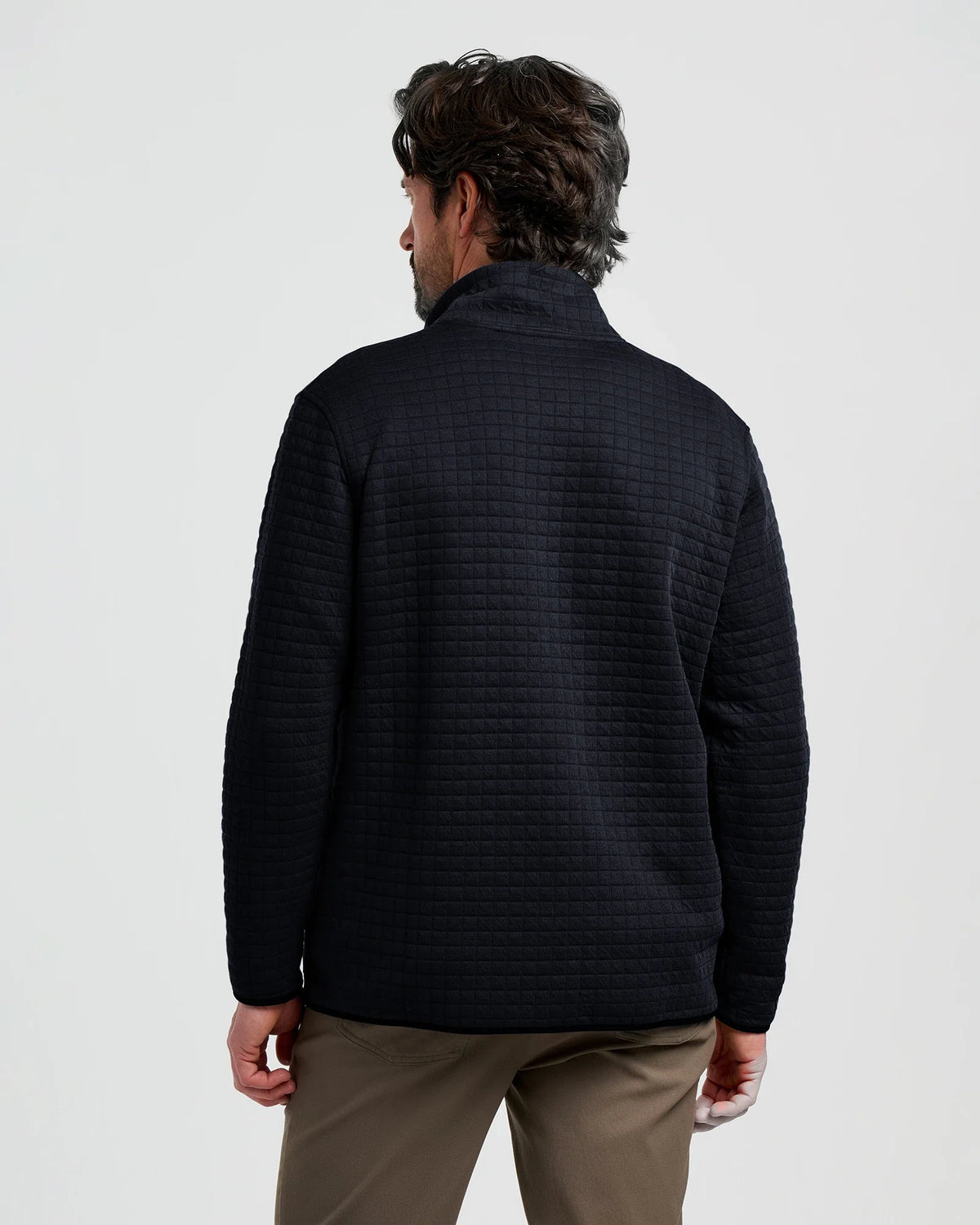 Men's Downvalley Quarter Zip - Black
