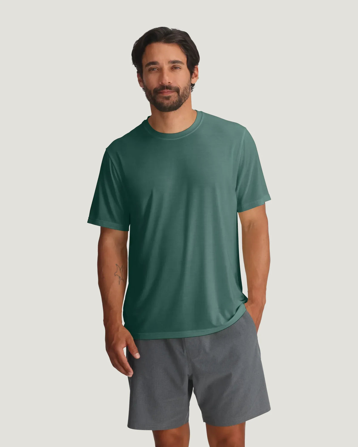 Men's Elevate Lightweight Tee - Sea Pine
