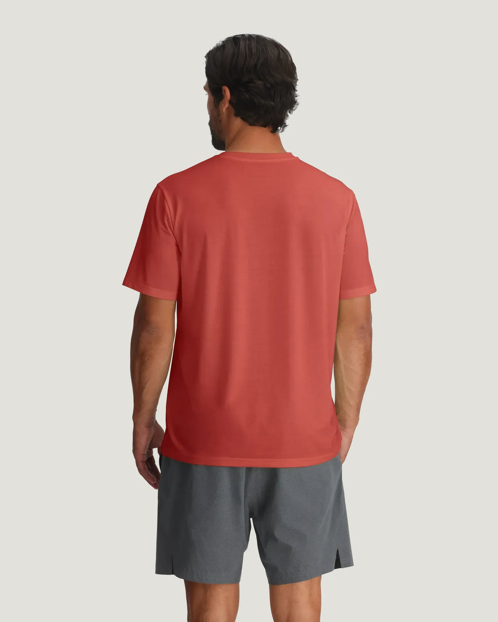 Men's Elevate Lightweight Tee - Red Clay