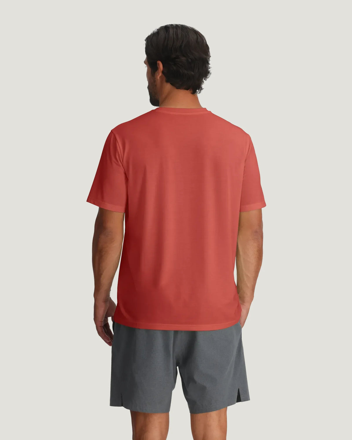 Men's Elevate Lightweight Tee - Red Clay