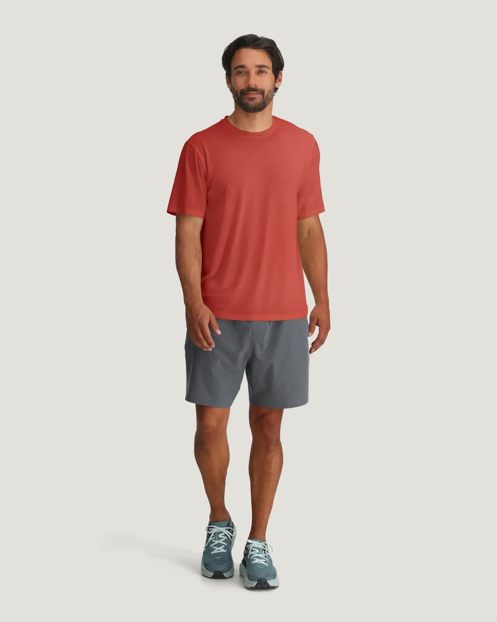 Men's Elevate Lightweight Tee - Red Clay