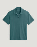 Men's Bamboo Flex Polo II - Heather Sea Pine