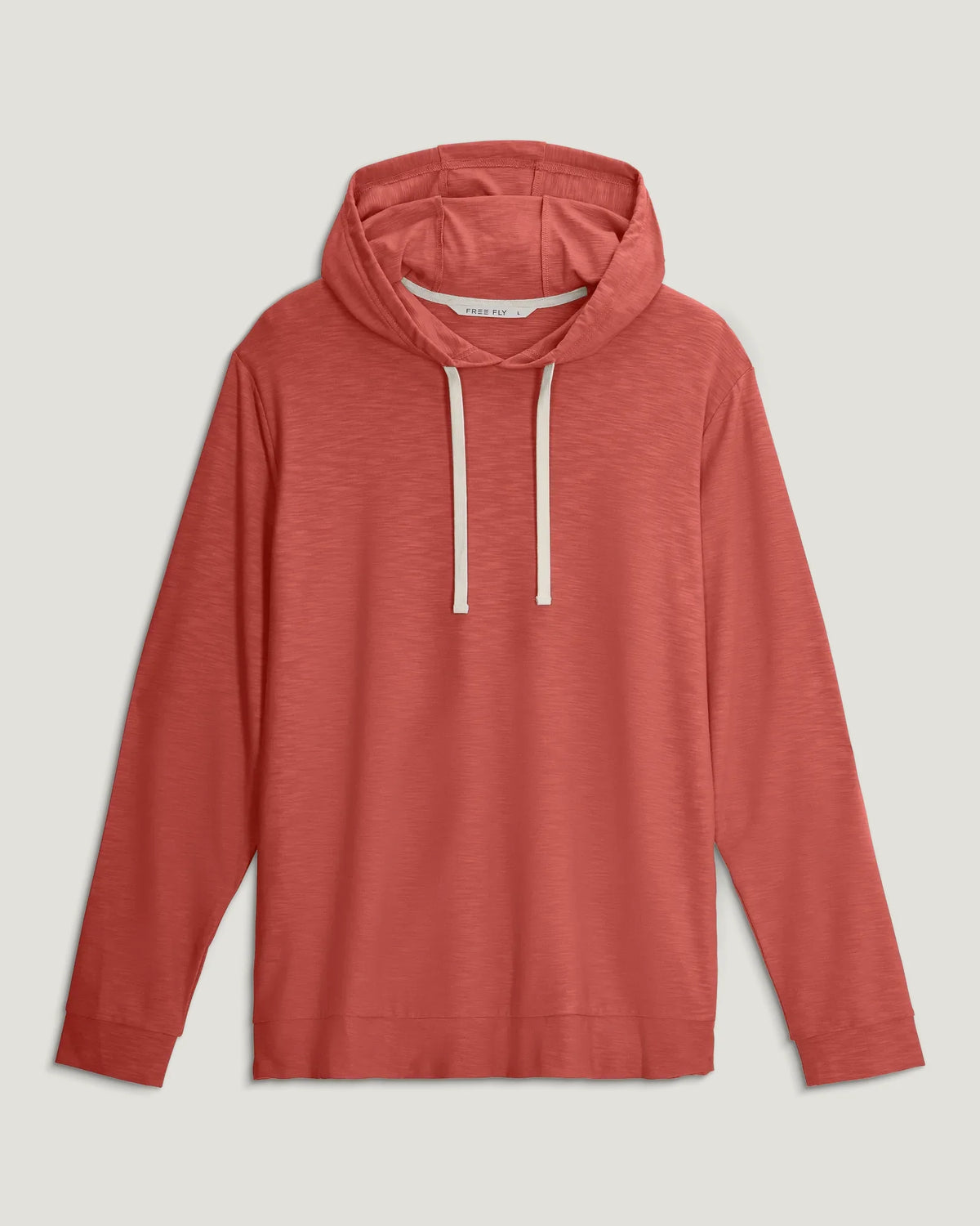 Men's Bamboo Slub Hoodie II - Red Clay
