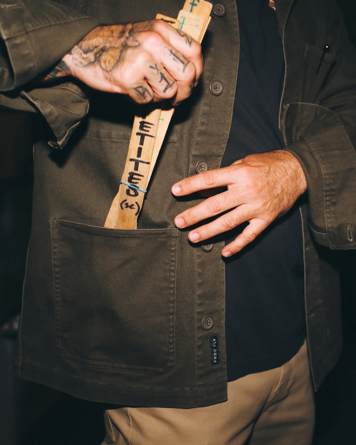 Men's Folly Twill Chore Coat - Dark Forest