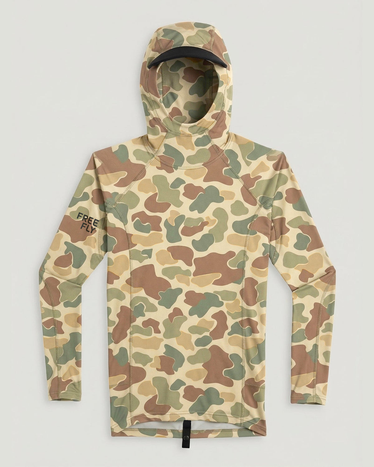Men's Pinnacle Hooded Rash Guard - Vintage Camo