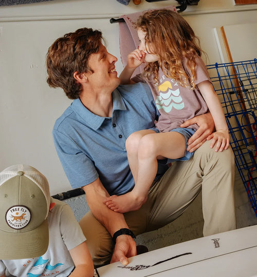 Men's Bamboo Flex Polo II - Heather Sea Pine