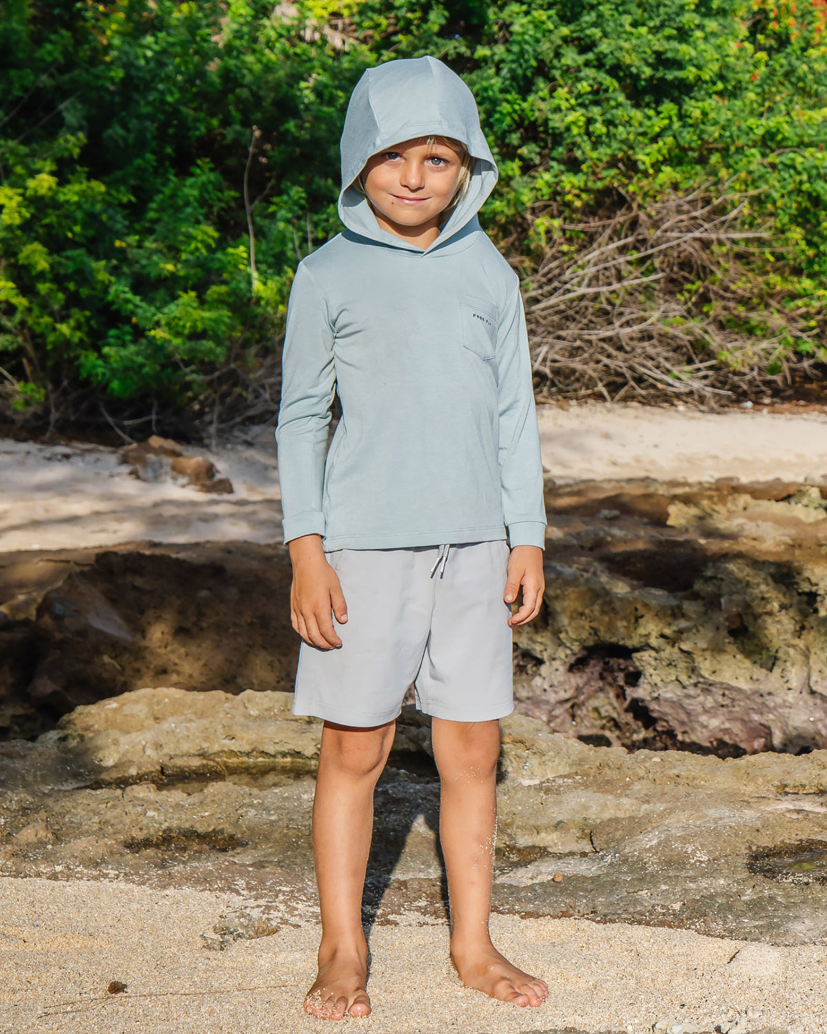 Toddler Breeze Short - Coral Peach
