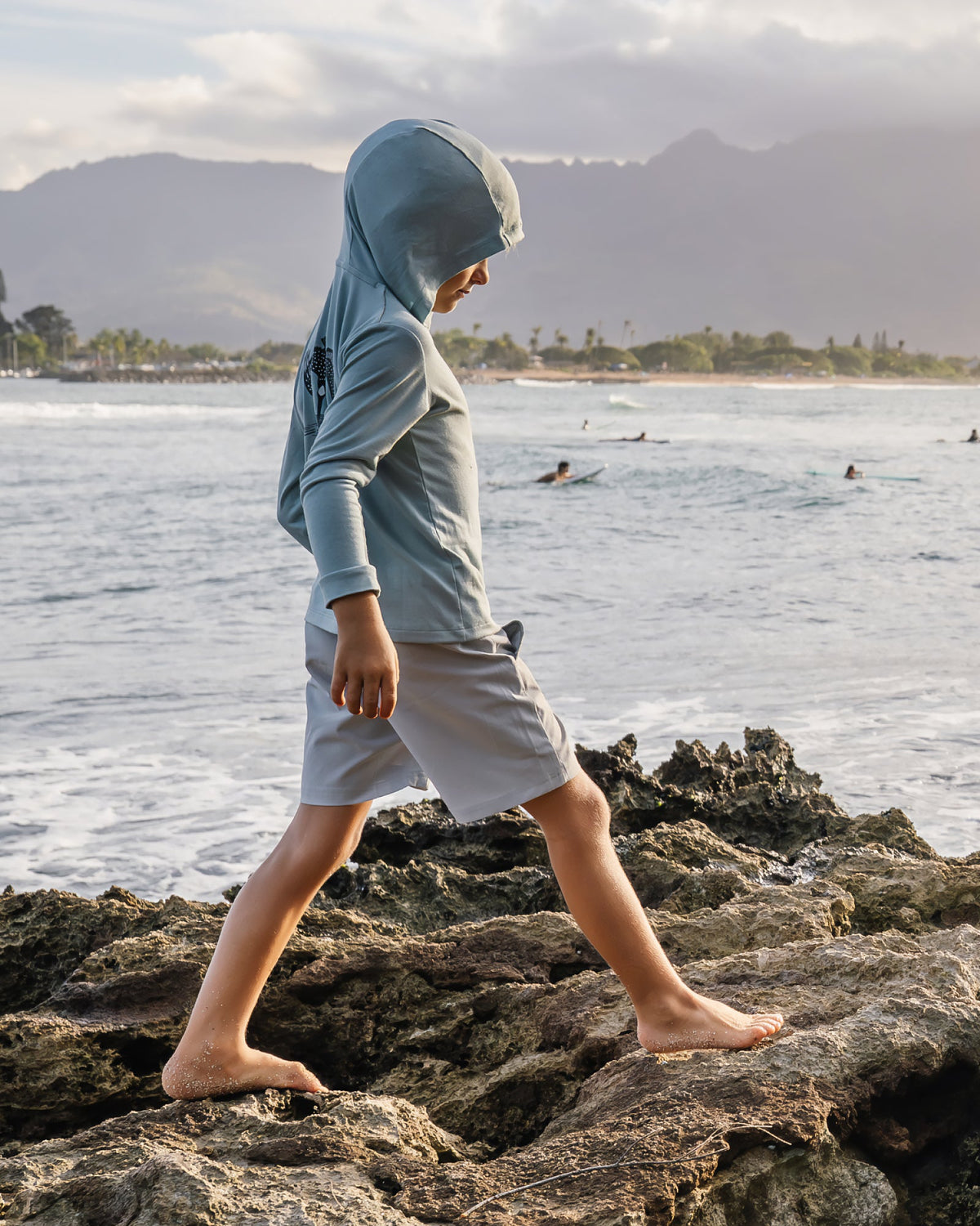 Toddler Breeze Short - Tropic Sea