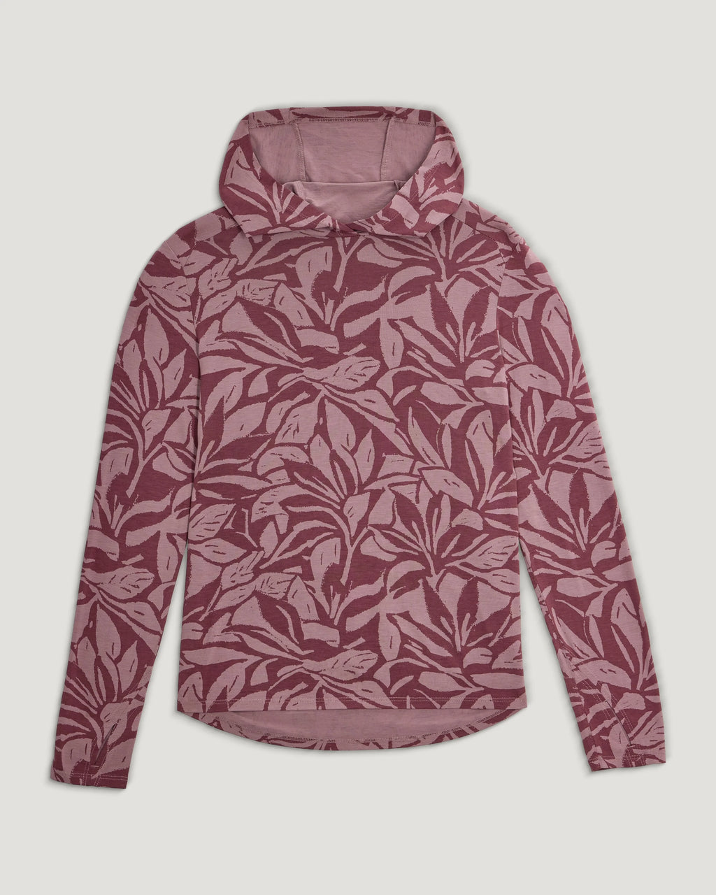 Women's Bamboo Shade Hoodie II - Canopy Print Fig
