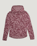 Women's Bamboo Shade Hoodie II - Canopy Print Fig