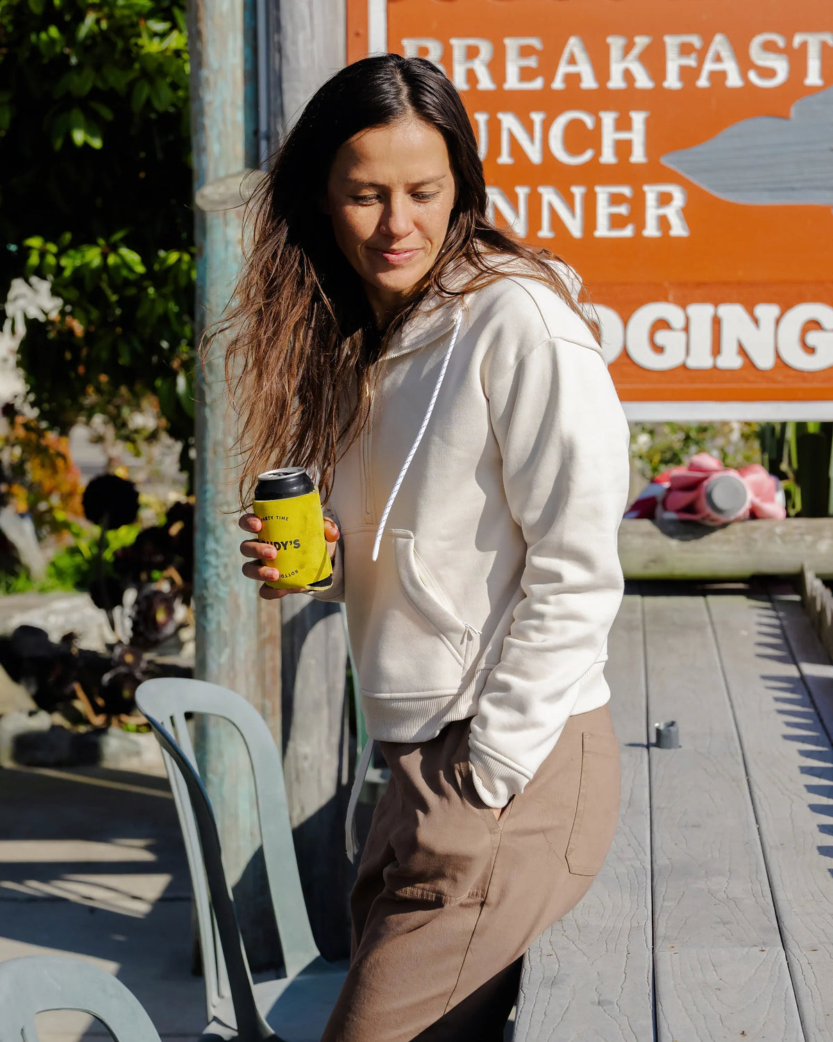 Women's Bamboo Northcoast Fleece Anorak - Bright Lavender